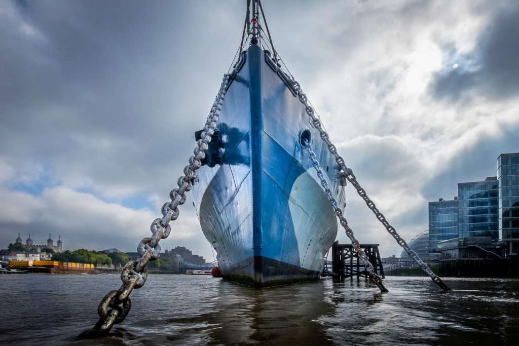 10. HMS Belfast.